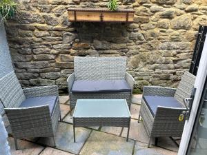 Et opholdsområde på Fishermans Cottage