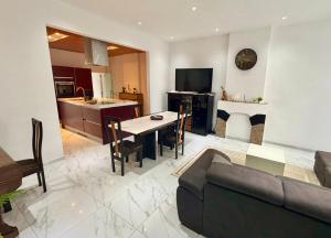 Una cocina o cocineta en Le Havre de Laplaigne