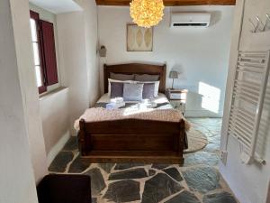 Ένα ή περισσότερα κρεβάτια σε δωμάτιο στο Quinta Alfaval