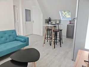 Kuchyň nebo kuchyňský kout v ubytování Le Pic des sommets