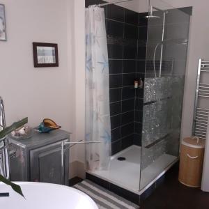 Phòng tắm tại Calme et confort centre ville avec parking privé +20 ảnh