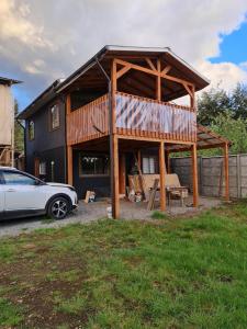 Το κτήριο όπου στεγάζεται  ο ξενώνας