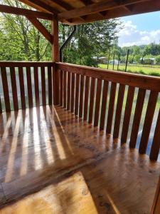 Μπαλκόνι ή βεράντα στο Cabaña pucura