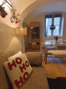 Posezení v ubytování Un temps pour nous + 24 fotografií