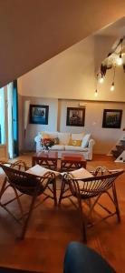 Et opholdsområde på Plein sud les pieds dans l'eau