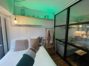 Ένα ή περισσότερα κρεβάτια σε δωμάτιο στο casahotel lof Arequipa