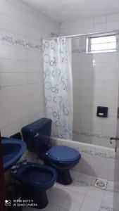 Phòng tắm tại Chalet San Bernardo 6 personas a 4 del Mar 3 del centro