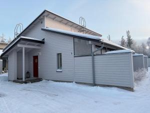 Το Aurora Chalet with Sauna τον χειμώνα