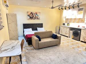 Kuchyň nebo kuchyňský kout v ubytování TN Residence - Studio 1, East Legon