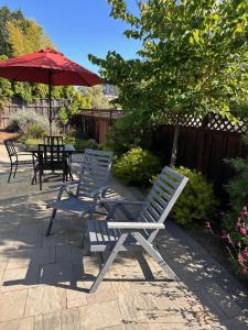 Κήπος έξω από το Hip and chic one bedroom apartment