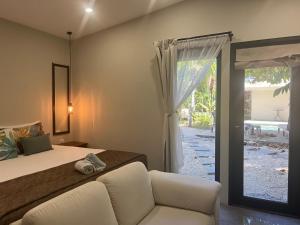 Postel nebo postele na pokoji v ubytování Puerta Negra