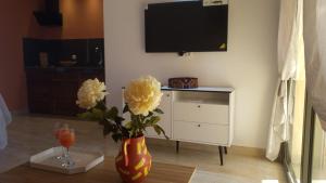 Μια τηλεόραση ή/και κέντρο ψυχαγωγίας στο Les Studios de l'Oasis