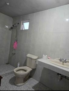 Koupelna v ubytování Posada descansa tranquilo