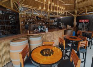 Lounge nebo bar v ubytování Taypu bungalow