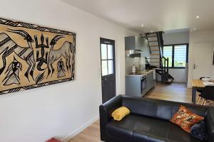 Η κουζίνα ή μικρή κουζίνα στο Gîte Ty Berniques