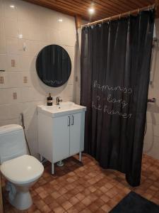 Koupelna v ubytování Villa Wältti