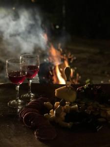 Nápoje v ubytování ForRest будинок з чаном + 11 fotografií