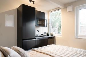 Kuchyň nebo kuchyňský kout v ubytování Passion 4U Airport + 45 fotografií