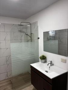 Ένα μπάνιο στο Casa Valentina