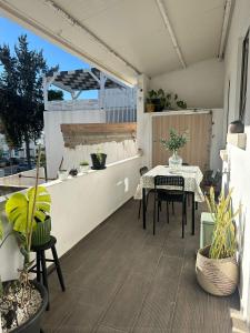 En balkon eller terrasse på Casa das Oliveiras