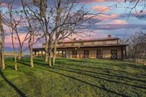 Bygningen som feriehuset ligger i