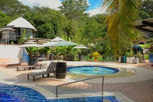 Πισίνα στο ή κοντά στο Eco Hotel El Acuario