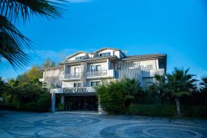 Bygningen som hotellet ligger i