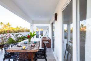 Balkón nebo terasa v ubytování Casa Porpora Cumbuco