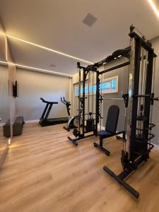 Fitness centrum a/nebo fitness zařízení v ubytování Smart Home em Capão da Canoa