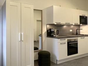 Kuchyň nebo kuchyňský kout v ubytování select2stay - Business Apartments