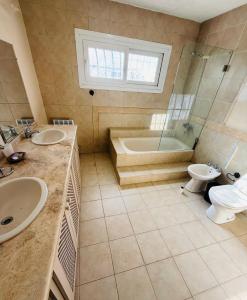 Et badeværelse på Casa Allende