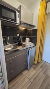 Η κουζίνα ή μικρή κουζίνα στο CANNES La Mirandole