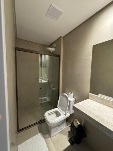 Et badeværelse på Flat Garden Frances