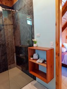 Ένα μπάνιο στο Cabaña El Trogon