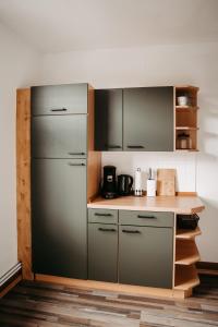 Kuchyň nebo kuchyňský kout v ubytování Alte Molkerei