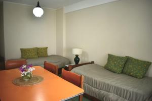 Posezení v ubytování Departamento Frente al Mar