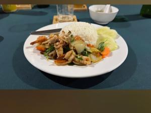 Comida en el resort o alrededores