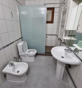 Vannituba majutusasutuses Eden Hostel Peja