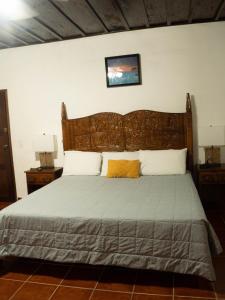 Ένα ή περισσότερα κρεβάτια σε δωμάτιο στο La Casa del Rey