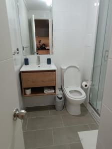 Koupelna v ubytování Icono studio