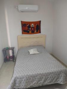 Postel nebo postele na pokoji v ubytování Linda Goya