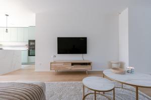 TV/trung tâm giải trí tại Vakantiewoning Sable Dor