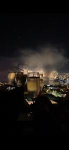 Udsigt til Valparaíso eller udsigt til byen taget fra lejligheden