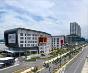 Bygningen som lejligheden ligger i