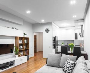 Χώρος καθιστικού στο Flat Apartment Luxury