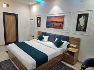 Postel nebo postele na pokoji v ubytování The Oasis Retreat