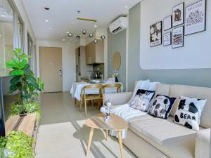 Χώρος καθιστικού στο THE SÓNG SEA APARTMENT VUNG TAU - CĂN HỘ VEN BIỂN VŨNG TÀU - Sam House