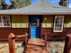 Bygningen som feriehuset ligger i