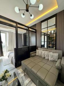 Χώρος καθιστικού στο Cozy Sunset Condo Thompson Stay