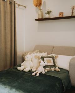 Ένα ή περισσότερα κρεβάτια σε δωμάτιο στο Nebesa +17 φωτογραφίες